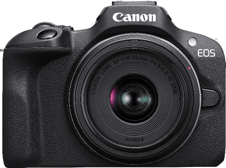 CANON EOS R100 + RF-S 18-45MM Fotoğraf Makinesi Siyah