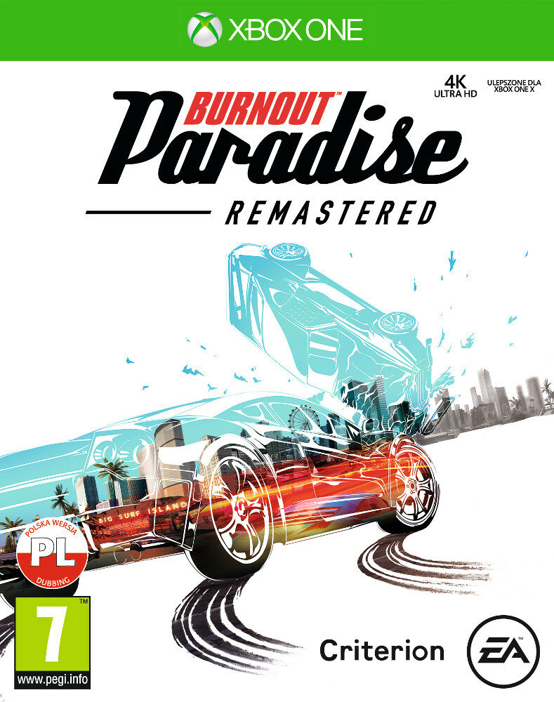 Gra Xbox One Burnout Paradise Remastered