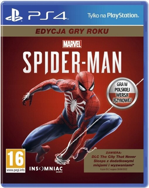 Gra PS4 Marvel's Spider-Man Edycja Gry Roku