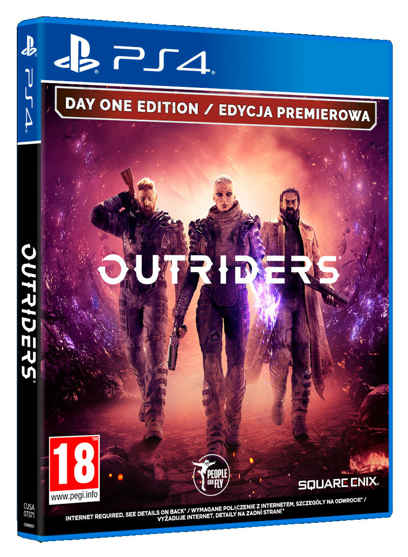 Gra PS4 Outriders Day One Edition Edycja Premierowa
