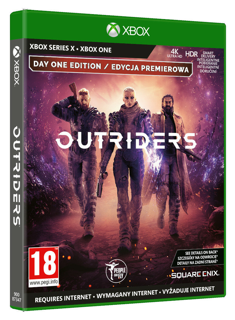 Gra Xbox One Outriders Day One Edition Edycja Premierowa