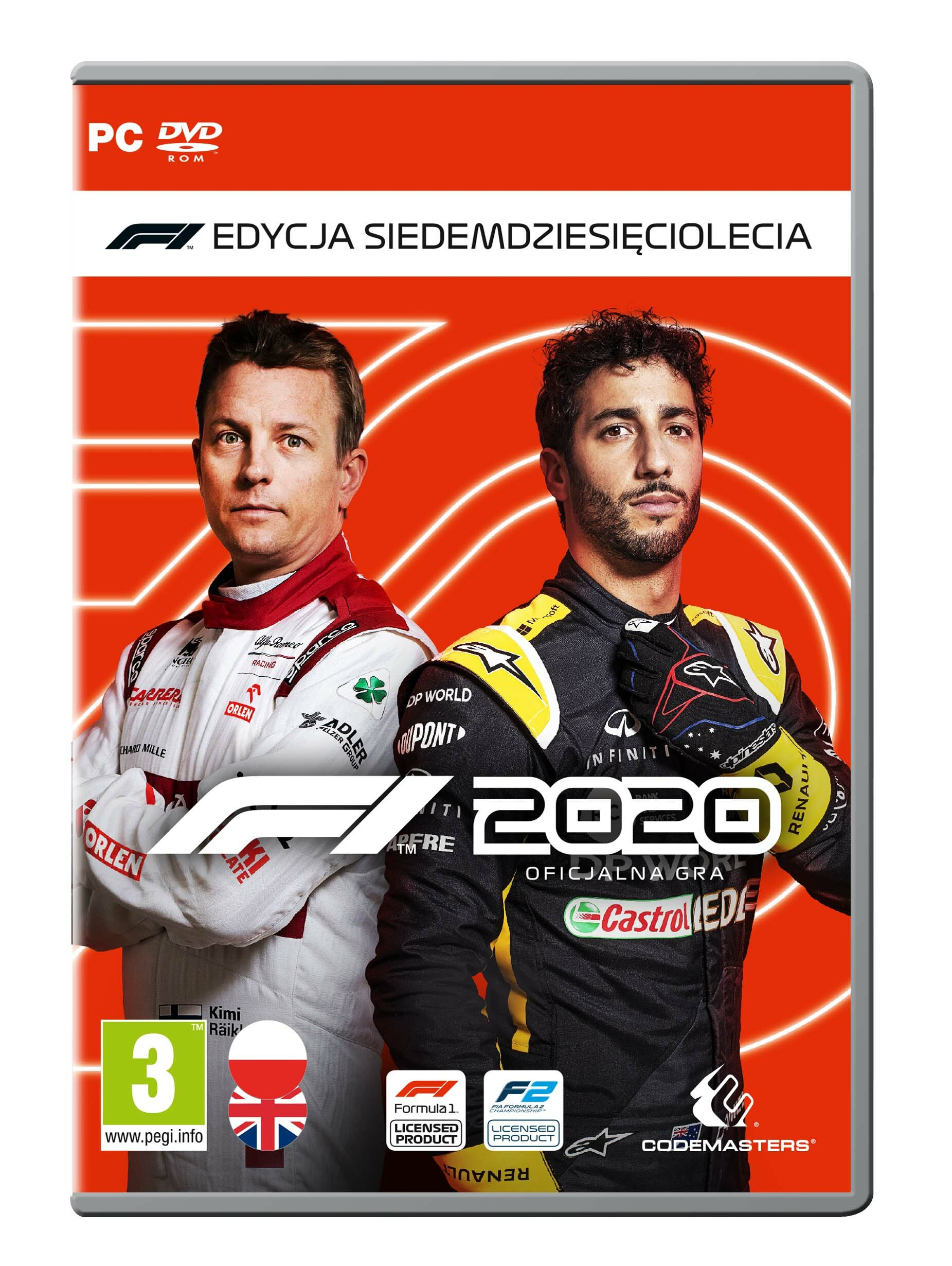 Gra PC F1 2020 Edycja Siedemdziesięciolecia