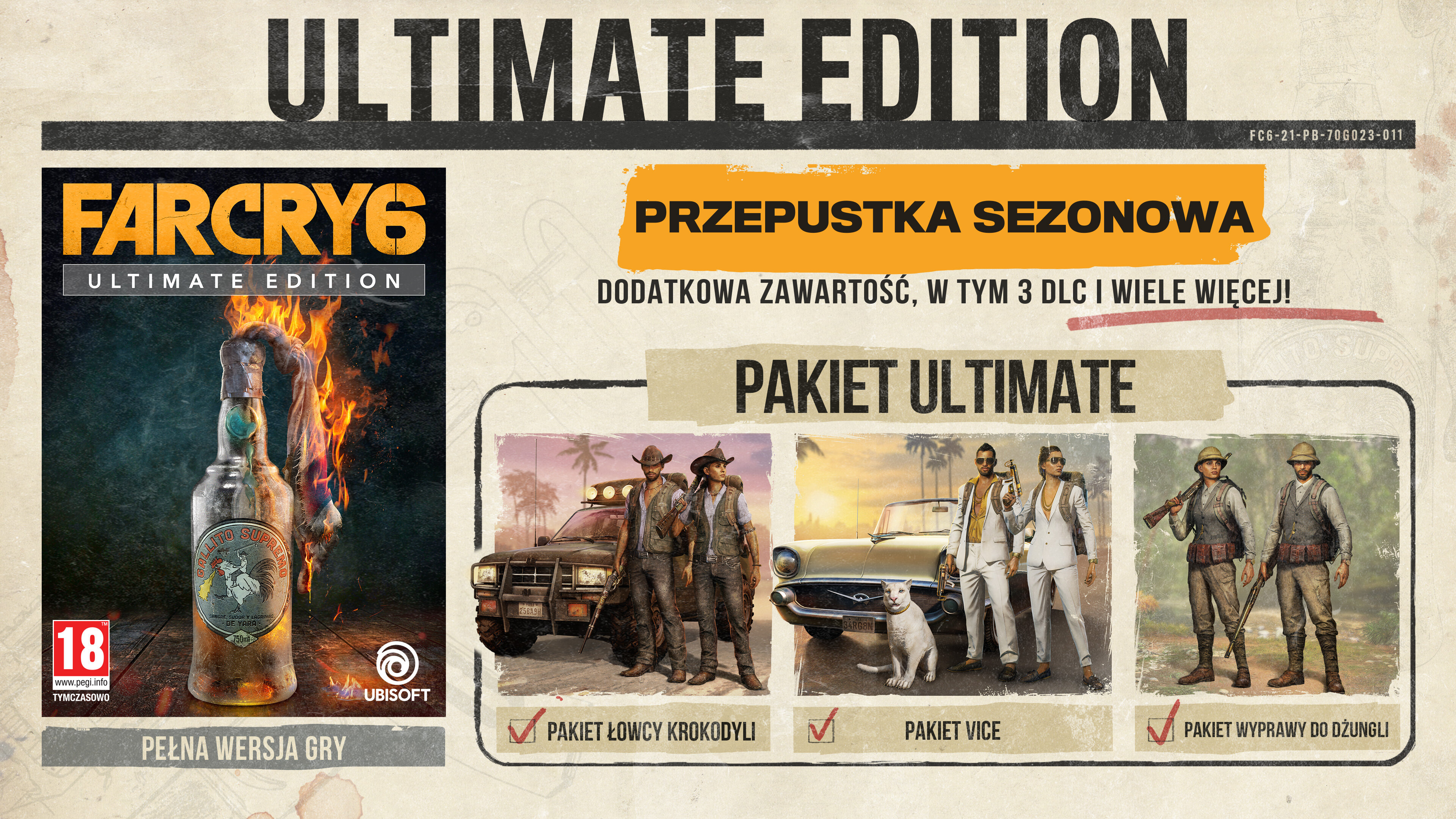 Gra PS4 Far Cry 6 Edycja Ultimate