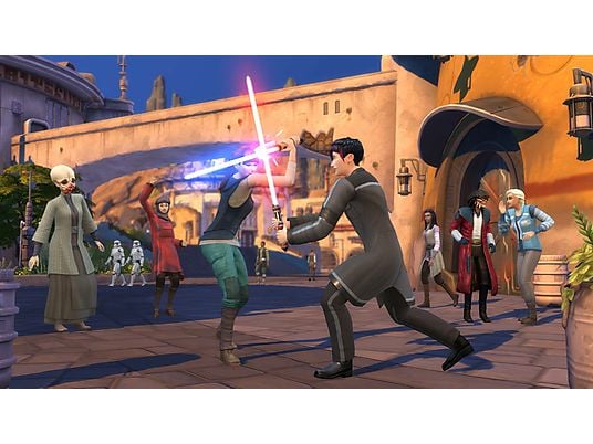 Gra PC The Sims 4 + Dodatek The Sims 4: Star Wars Wyprawa na Batuu