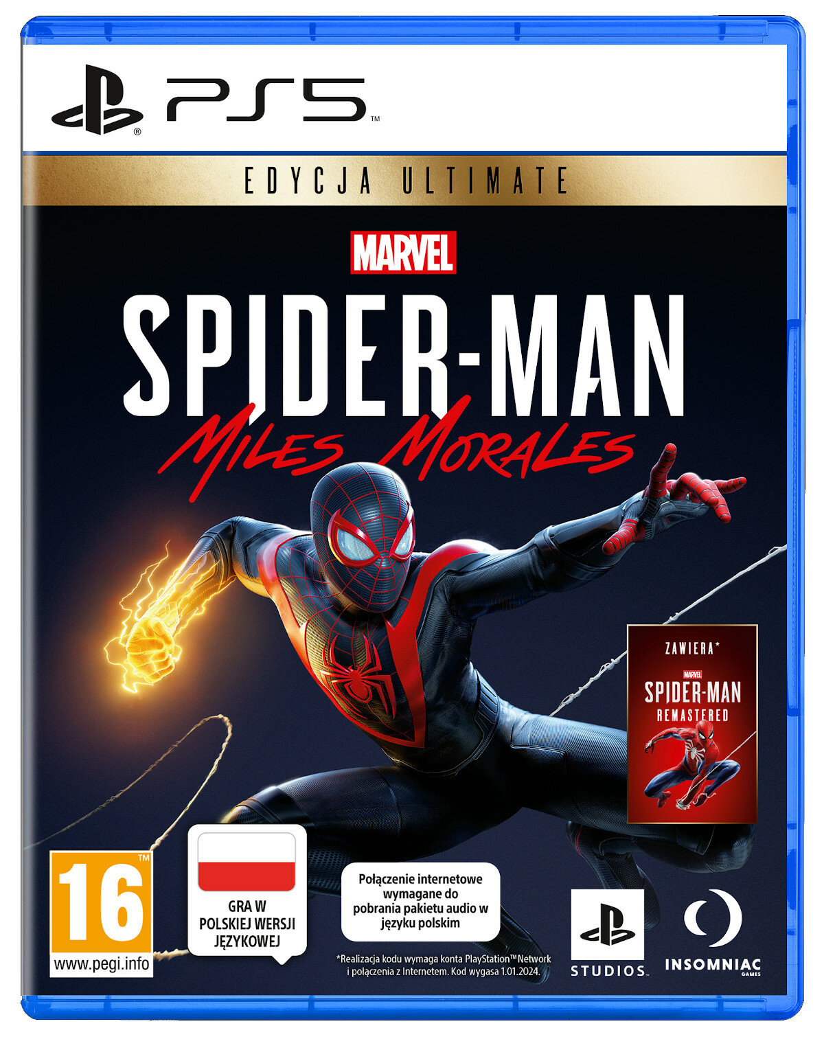 Gra PS5 Marvel’s Spider-Man: Miles Morales Ultimate Edition