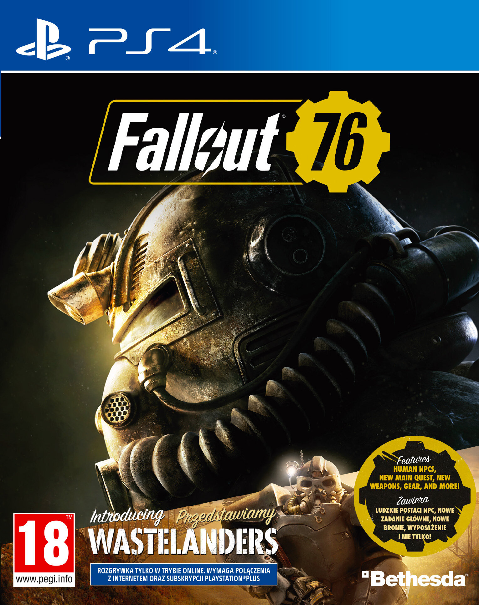 Gra PS4 Fallout 76: Wastelanders