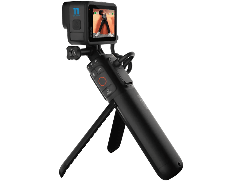 GoPro Volta, Para Hero 9/10/11/Max/H11 Mini/12, Batería integrada, Agarre versátil, Negro