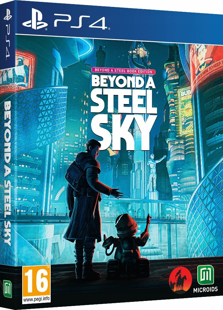Gra PS4 Beyond a Steel Sky – Beyond a Steel Book Edition