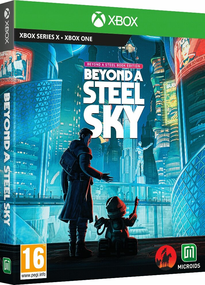 Gra Xbox Series Beyond a Steel Sky – Beyond a Steel Book Edition