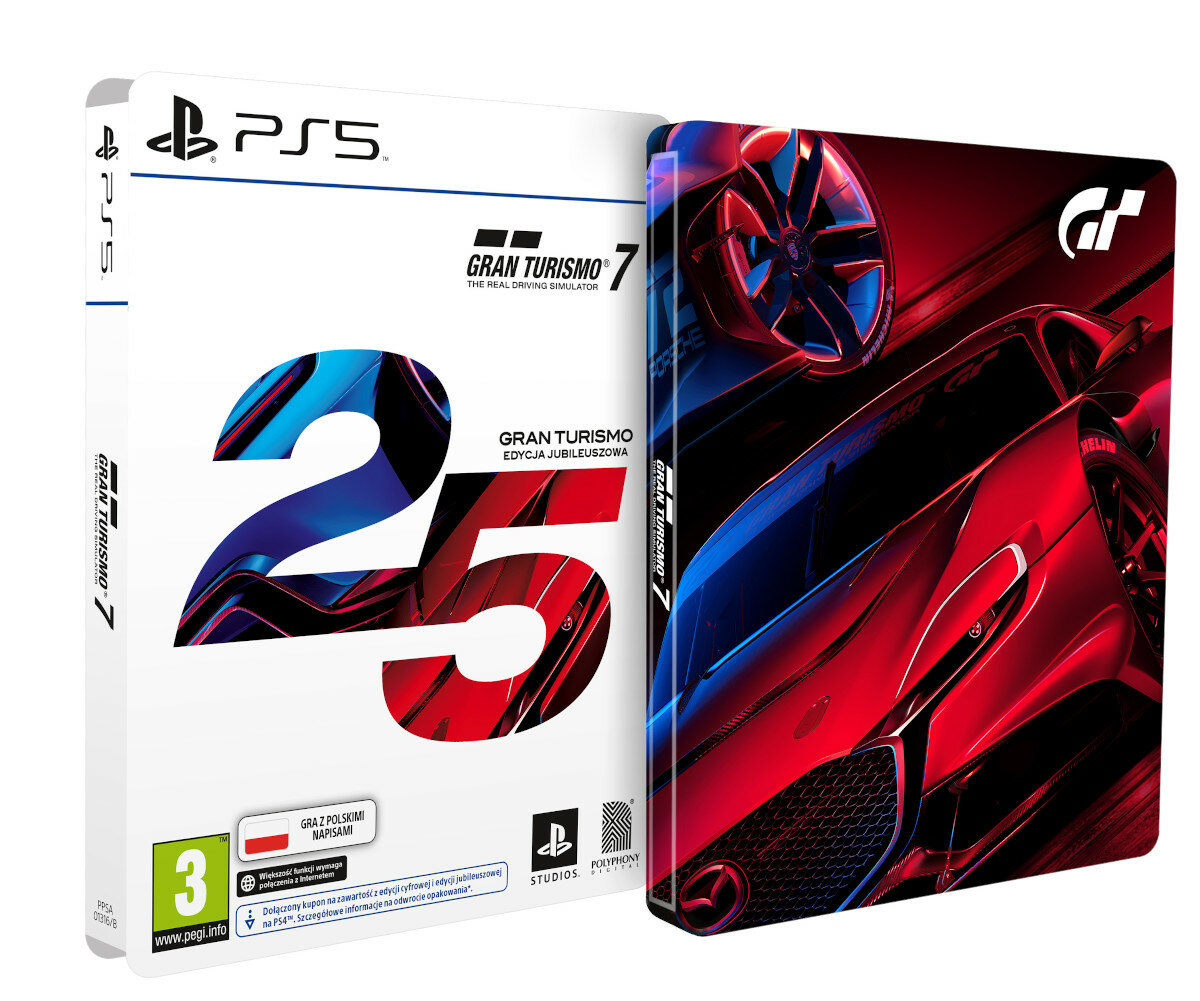 Gra PS5 Gran Turismo 7 25th Anniversary Edition