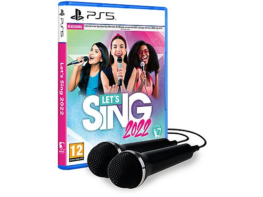 Gra PS5 Let's Sing 2022 + 2 mikrofony
