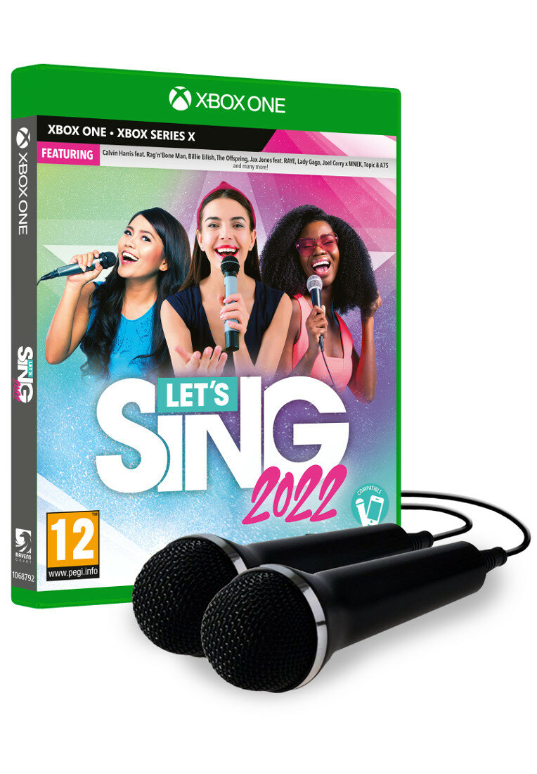 Gra Xbox Series Let's Sing 2022 + 2 mikrofony