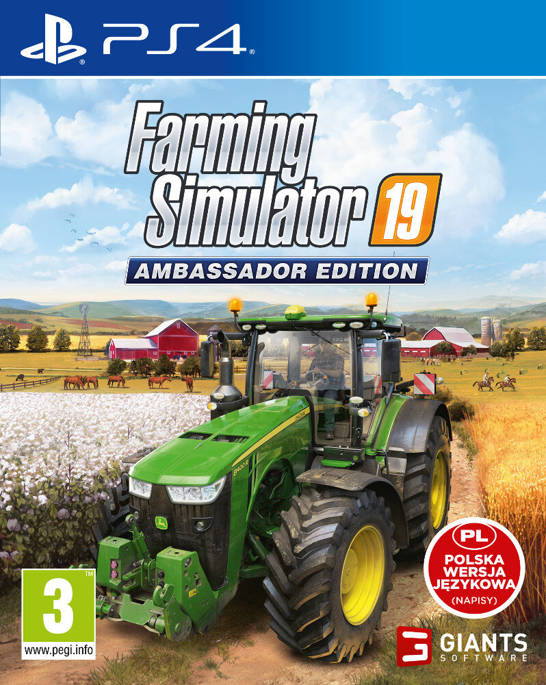 Gra PS4 Farming Simulator 19 Ambassador Edition