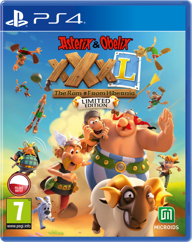 Gra PS4 Asterix & Obelix XXXL: The Ram From Hibernia Edycja Limitowana (Kompatybilna z PS5)