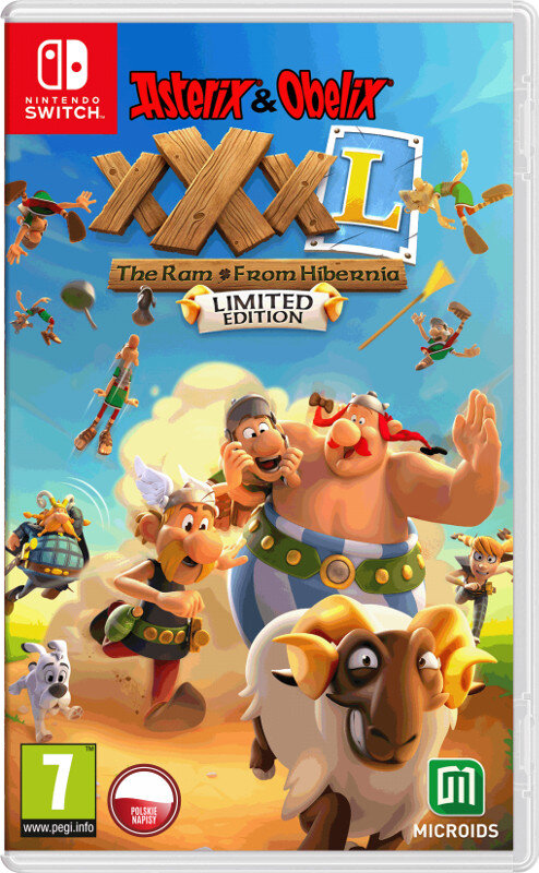 Gra Nintendo Switch Asterix & Obelix XXXL: The Ram From Hibernia Edycja Limitowana