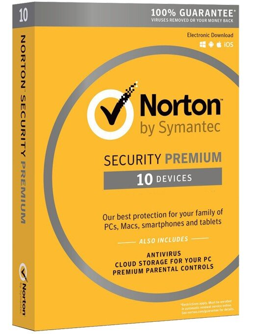 Program Norton Security Premium 3.0 PL (10 urządzeń, 1 rok)