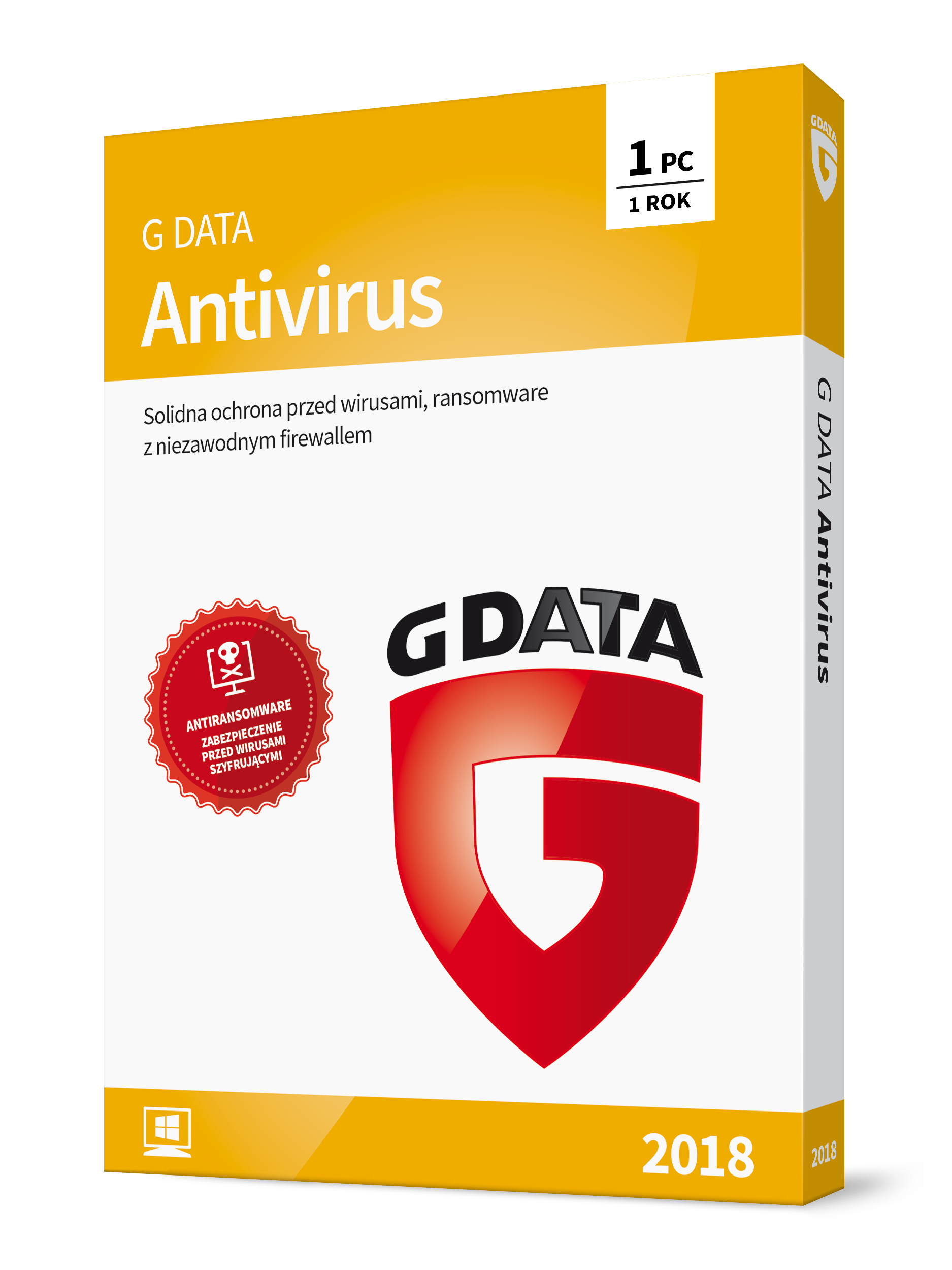 Program G DATA Antivirus 2018 (1 PC, 1 rok)