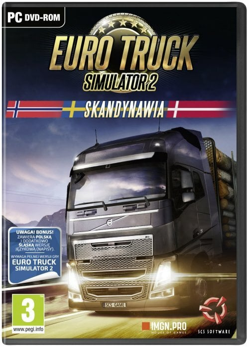 Dodatek do gry Euro Truck Simulator 2: Skandynawia