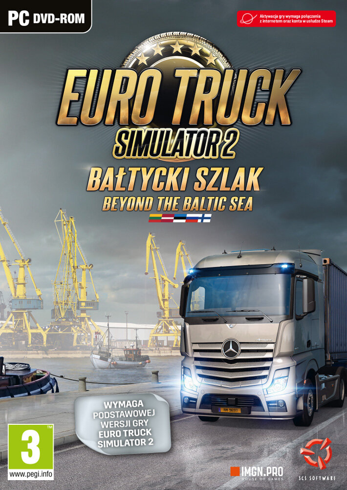 Dodatek do gry Euro Truck Simulator 2 Bałtycki szlak