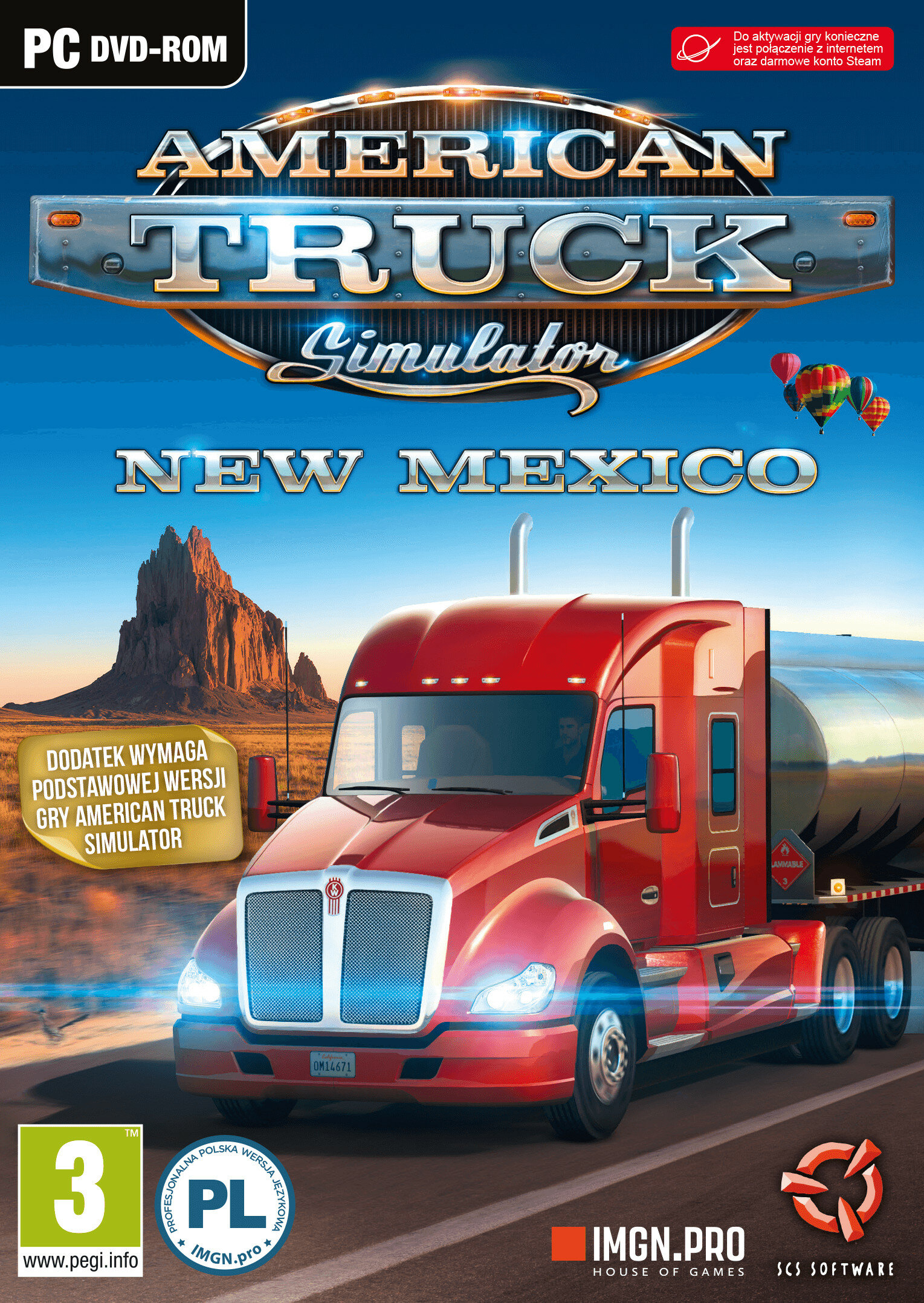 Dodatek do gry American Truck Simulator: New Mexico