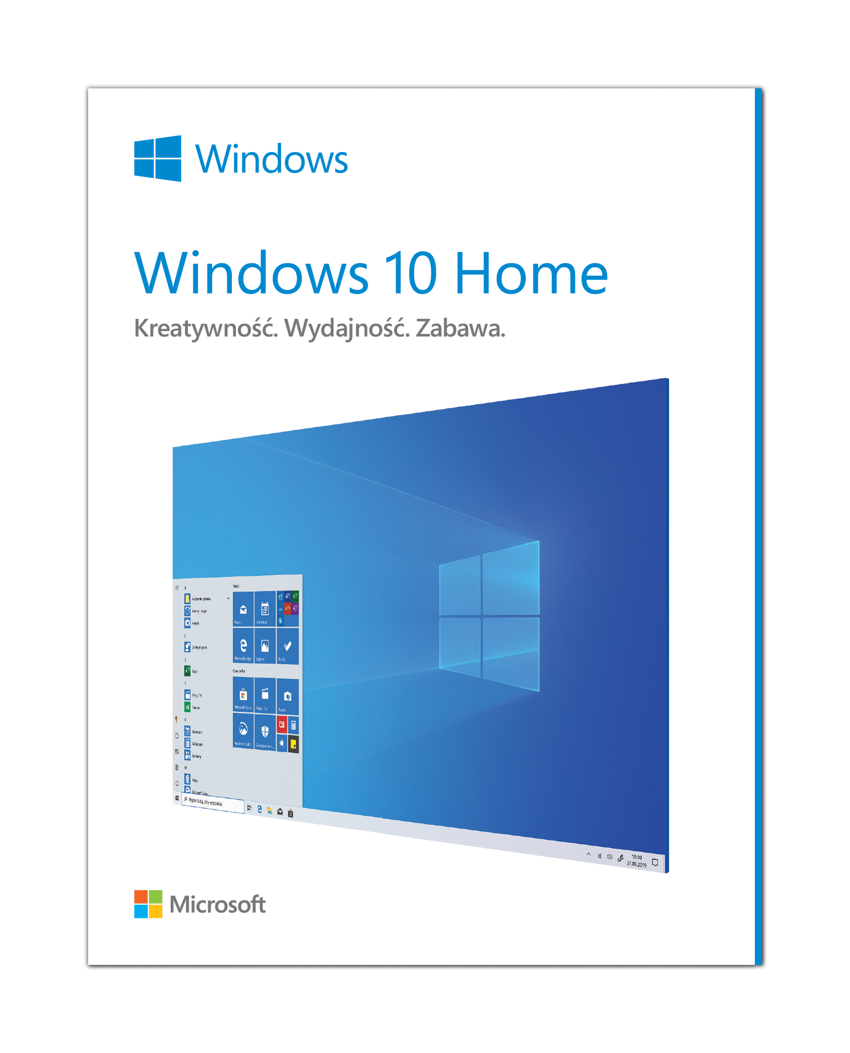 Program Windows 10 Home P2 PL USB