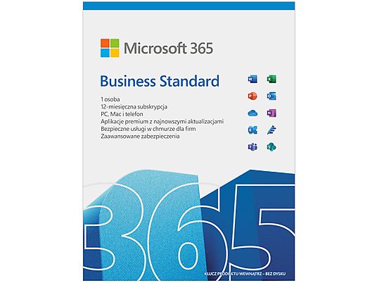 Program Microsoft 365 Business Standard PL 1 rok