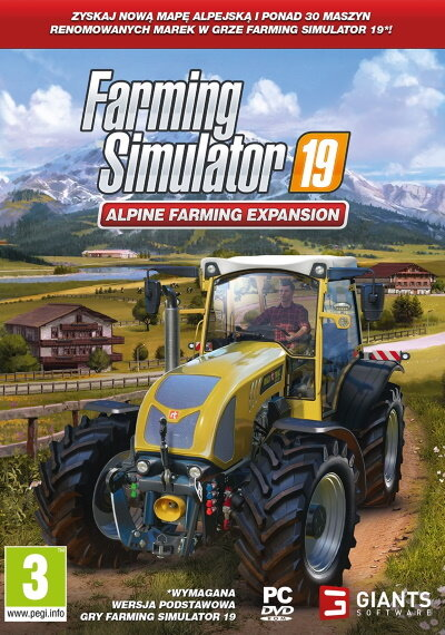 Dodatek do gry Farming Simulator 19: Alpine Farming Expansion
