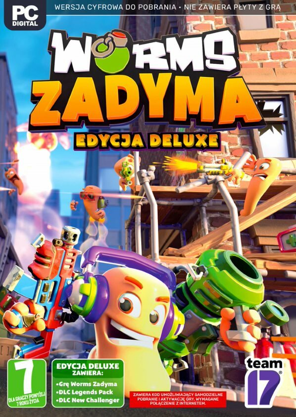 Gra PC Worms Zadyma Edycja Deluxe