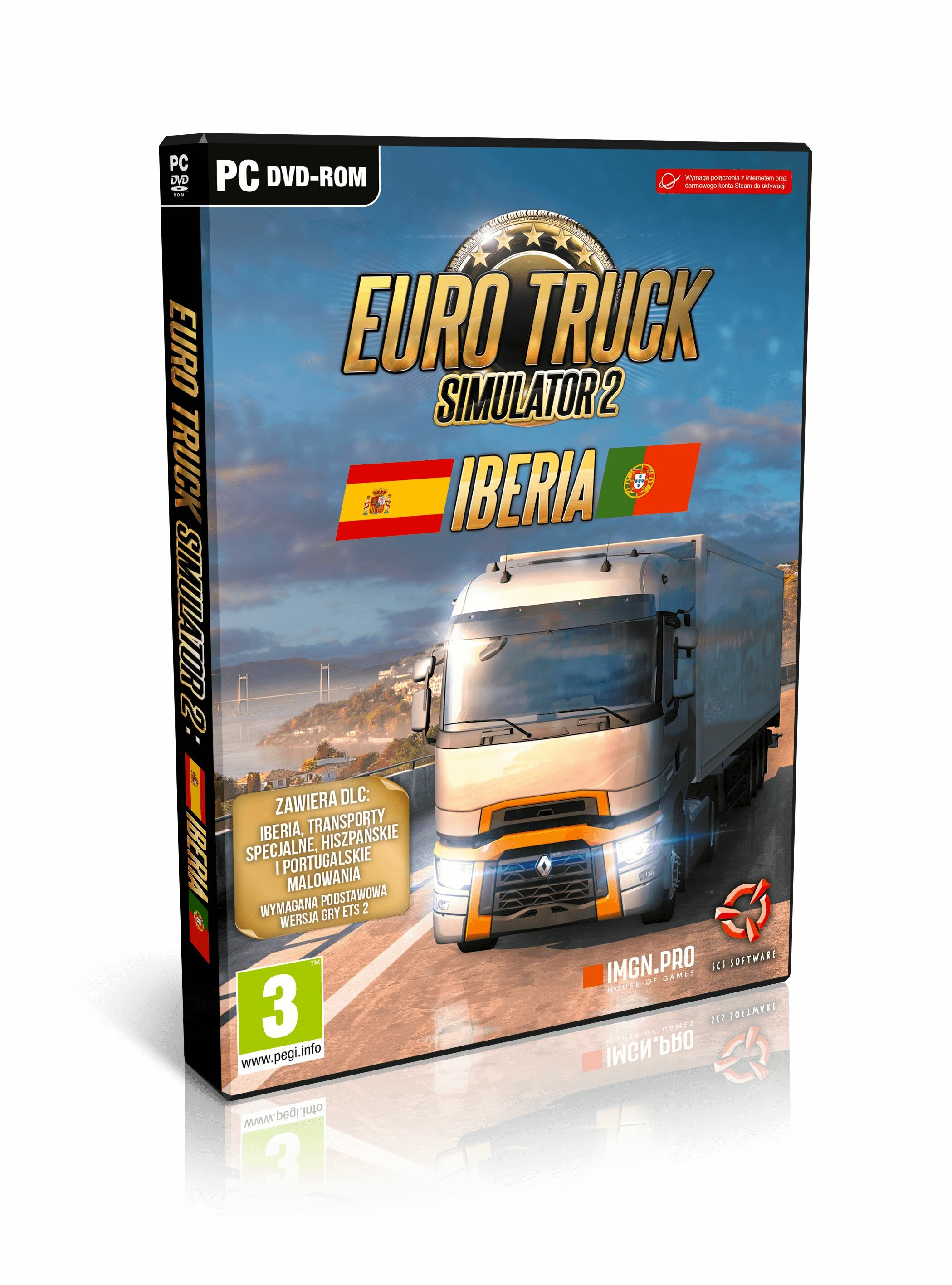 Dodatek do gry Euro Truck Simulator 2: Iberia
