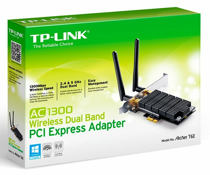 Bezprzewodowa karta sieciowa TP-LINK Archer T6E