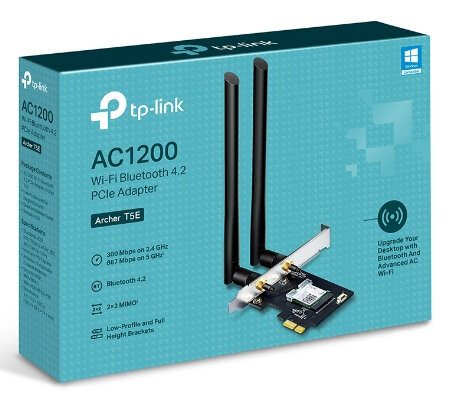 Bezprzewodowa karta sieciowa+Bluetooth TP-LINK Archer T5E