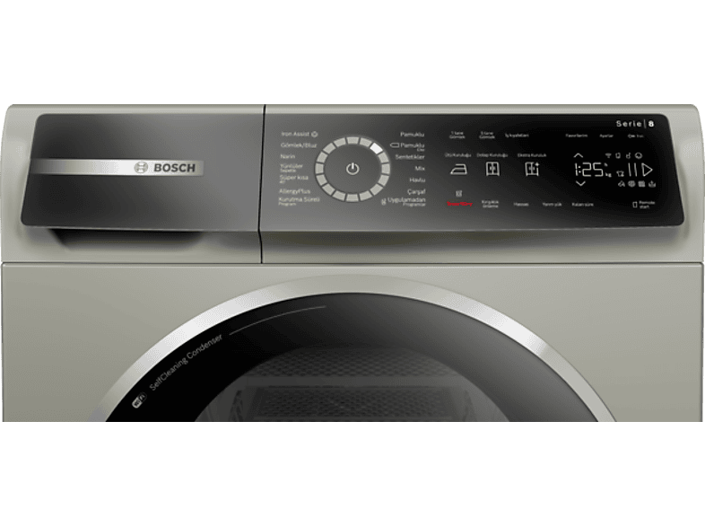 BOSCH WQB245AXTR A+++ Enerji Sınıfı 9 Kg Kapasitesli YoğunlaştırmalıKurutma Makinesi_1