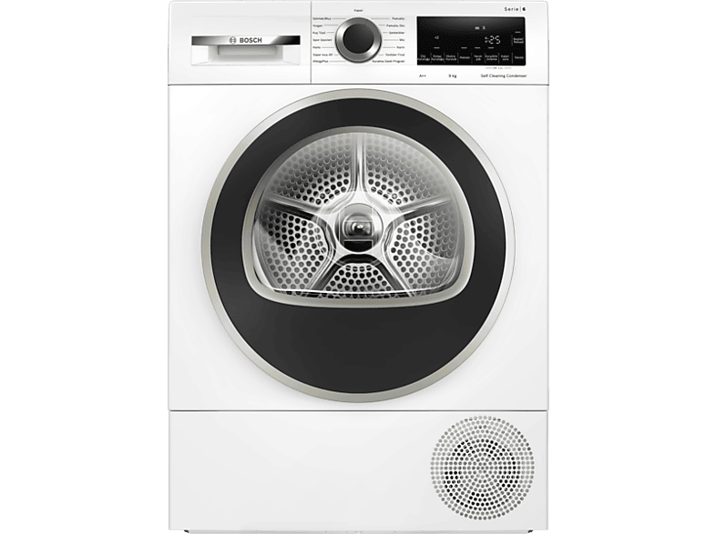 BOSCH WQG244C1TR A++ Enerji Sınıfı 9 Kg Kapasitesli Isı Pompalı Kurutma Makinesi