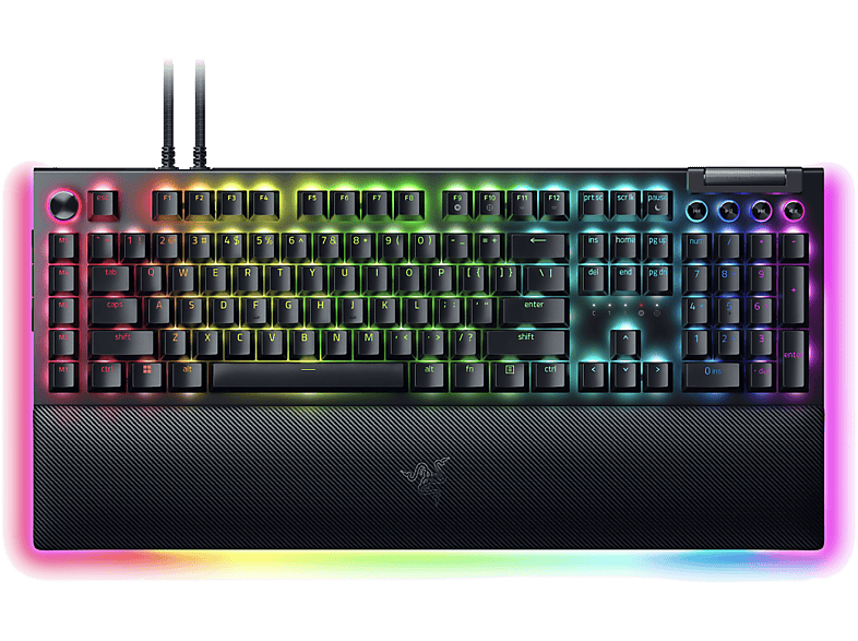 Razer Blackwidow V4 Pro Yeşil Us Kablosuz Mekanik Klavye Siyah - 1