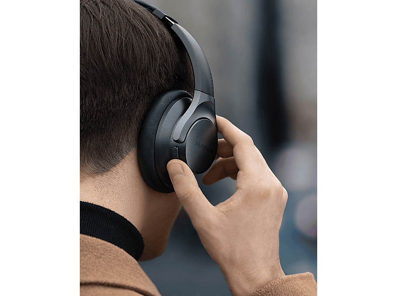 ANKER Soundcore Life Q20i Kablosuz Hibrit NC Bluetooth Kulak Üstü Kulaklık Siyah_3