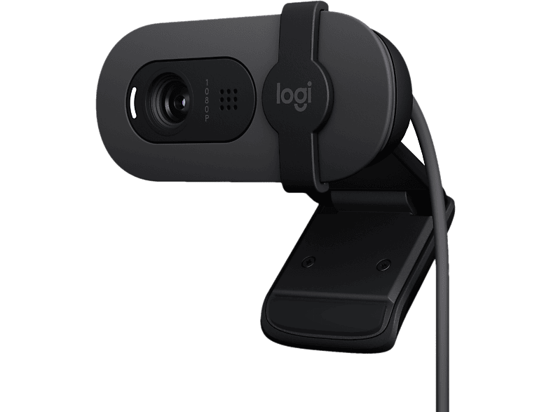 LOGITECH Brio 100 Webcam, Graphite