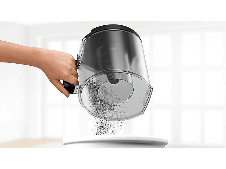 Bosch BGC41LSIL Serie 6 Prosilence Staubsauger (69 dB(A), maximale Leistung: 600 Watt, Weiß/Schwarz) — Foto 3 von 4