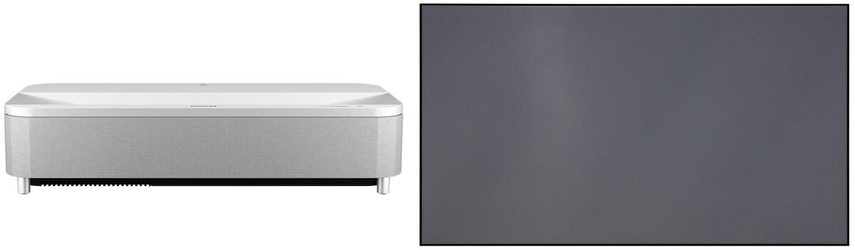 Projektor EPSON EH-LS800W + ekran projekcyjny ALR 100'' ELPSC35