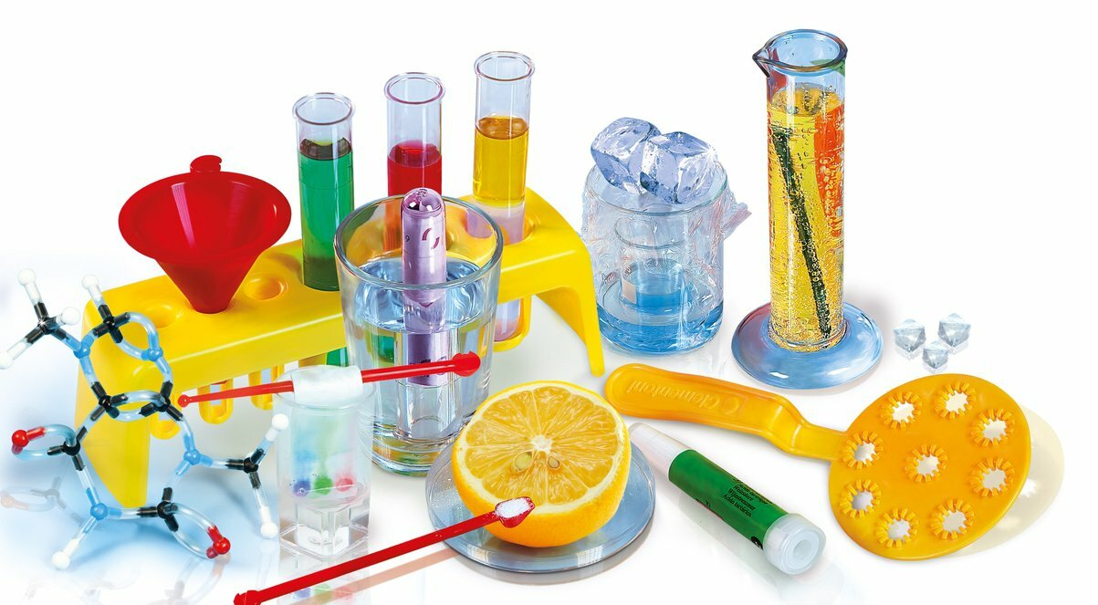 Zestaw naukowy CLEMENTONI Naukowa Zabawa - Moje Laboratorium Chemiczne 60250