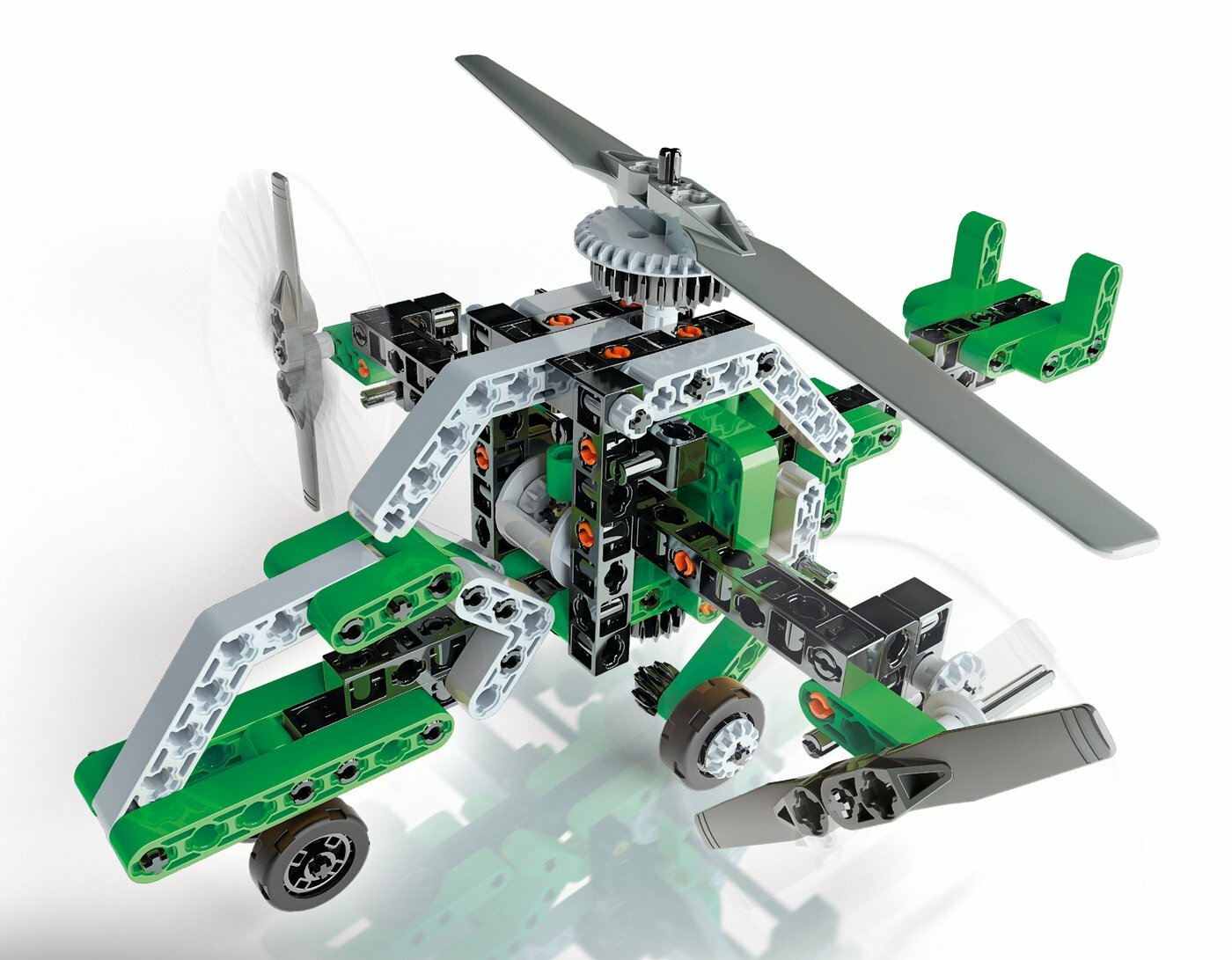 Modele pojazdów CLEMENTONI Laboratorium Mechaniki – Na wodzie i w powietrzu 60953