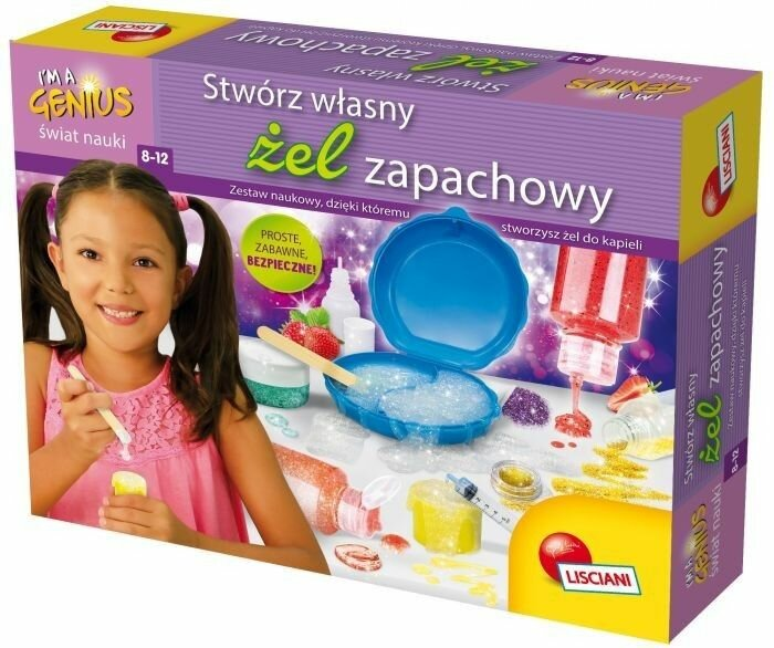 Laboratorium naukowe LISCIANI GIOCHI Im a Genius - Stwórz własny żel zapachowy