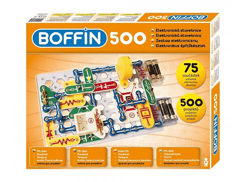 Фото - Інші іграшки BOFFIN Zestaw elektroniczny Boffin I 500 Wielokolorowy