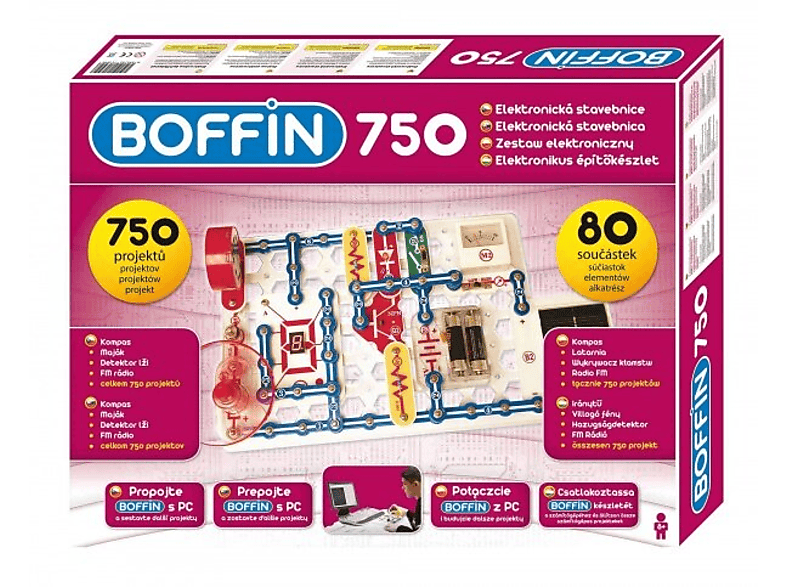 Фото - Інші іграшки BOFFIN Zestaw elektroniczny Boffin I 750 Wielokolorowy