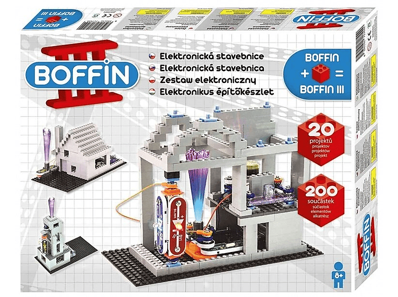 Zdjęcia - Pozostałe zabawki BOFFIN Zestaw elektroniczny BOFFIN III Bricks Wielokolorowy