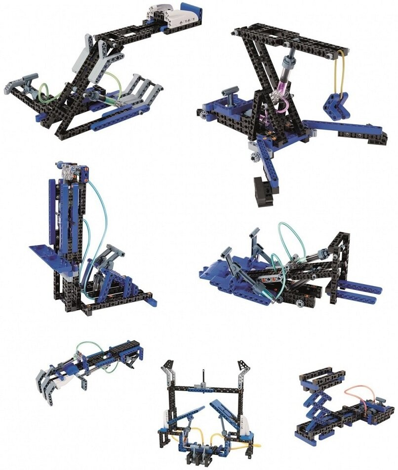 Zestaw konstrukcyjny CLEMENTONI Maszyny hydrauliczne 50097