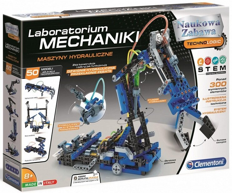 Zestaw konstrukcyjny CLEMENTONI Maszyny hydrauliczne 50097