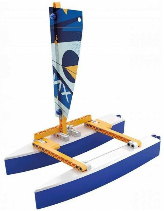 Zabawka CLEMENTONI Laboratorium Mechaniki Pływający Trimaran 50698