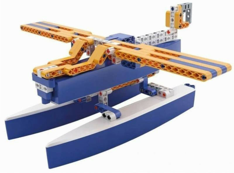 Zabawka CLEMENTONI Laboratorium Mechaniki Pływający Trimaran 50698