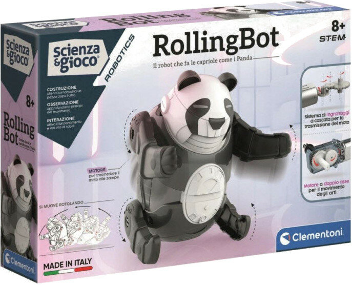 Zabawka CLEMENTONI Rollingbot PANDA 50684