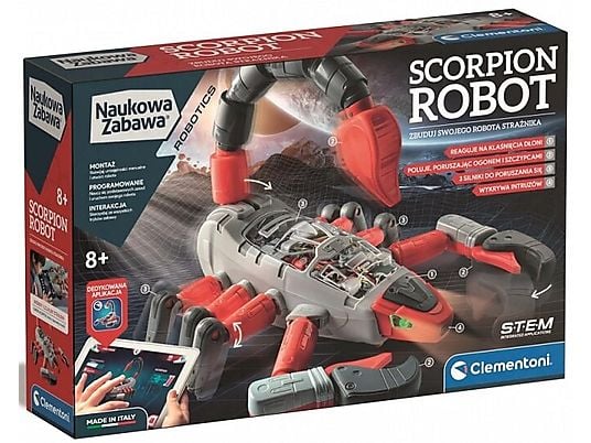 Robot CLEMENTONI Naukowa Zabawa - Mecha skorpion